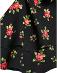 Dolce & Gabbana Floral Print Cropped Top Luxe Fashion