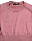 Dolce & Gabbana Elegant Silk Crew Neck Cropped Tank Top