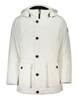 Hugo Boss White Polyamide Men Jacket