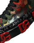 Dolce & Gabbana Multicolor High-Top Sneakers with Luxe Appeal