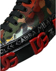 Dolce & Gabbana Multicolor High-Top Sneakers with Luxe Appeal