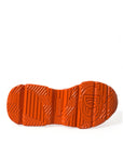 Dolce & Gabbana Orange Breezy High-Top Sneakers Charm