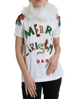 Dolce & Gabbana Elegant Sequined Cotton Tee