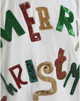 Dolce & Gabbana Elegant Sequined Cotton Tee
