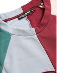 Dolce & Gabbana Multicolor Cotton Crew Neck Sweater