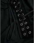 Dolce & Gabbana Elegant Black Round Neck Tank Top