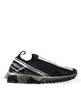 Dolce & Gabbana Elegant Black & White Sorrento Sneakers