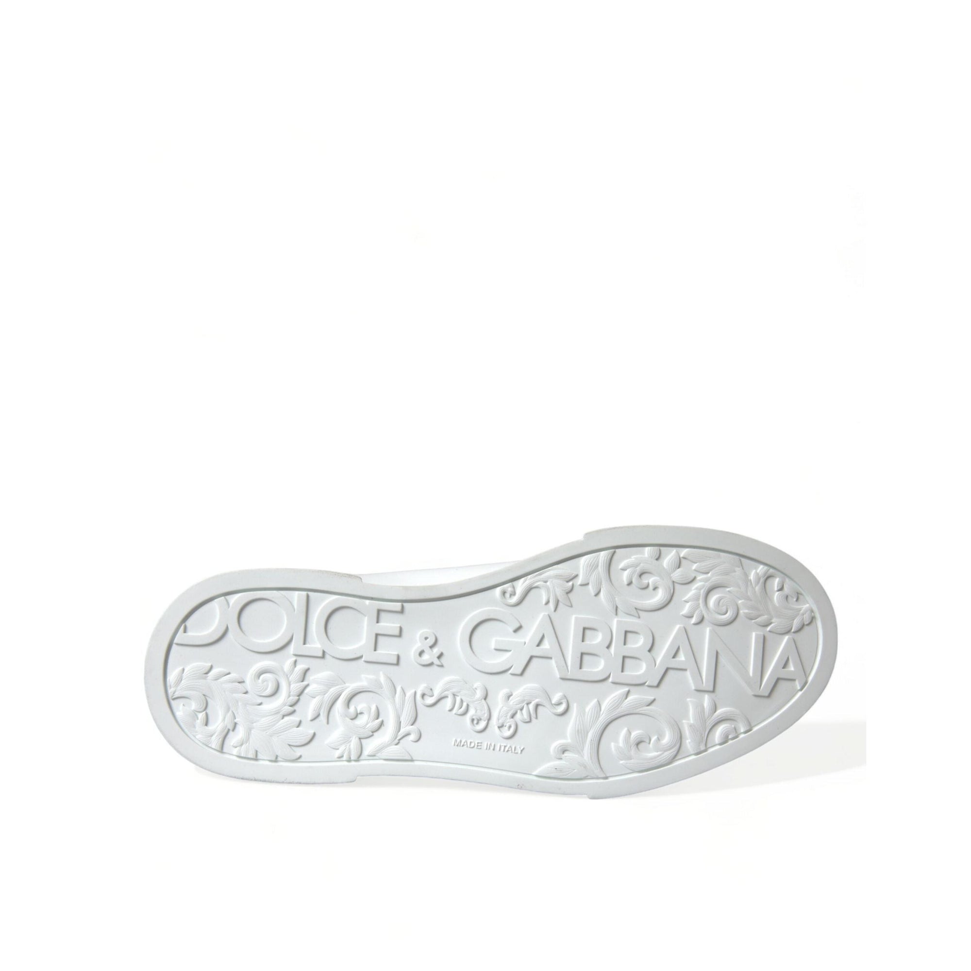 Dolce & Gabbana Elegant Portofino Calfskin Sneakers
