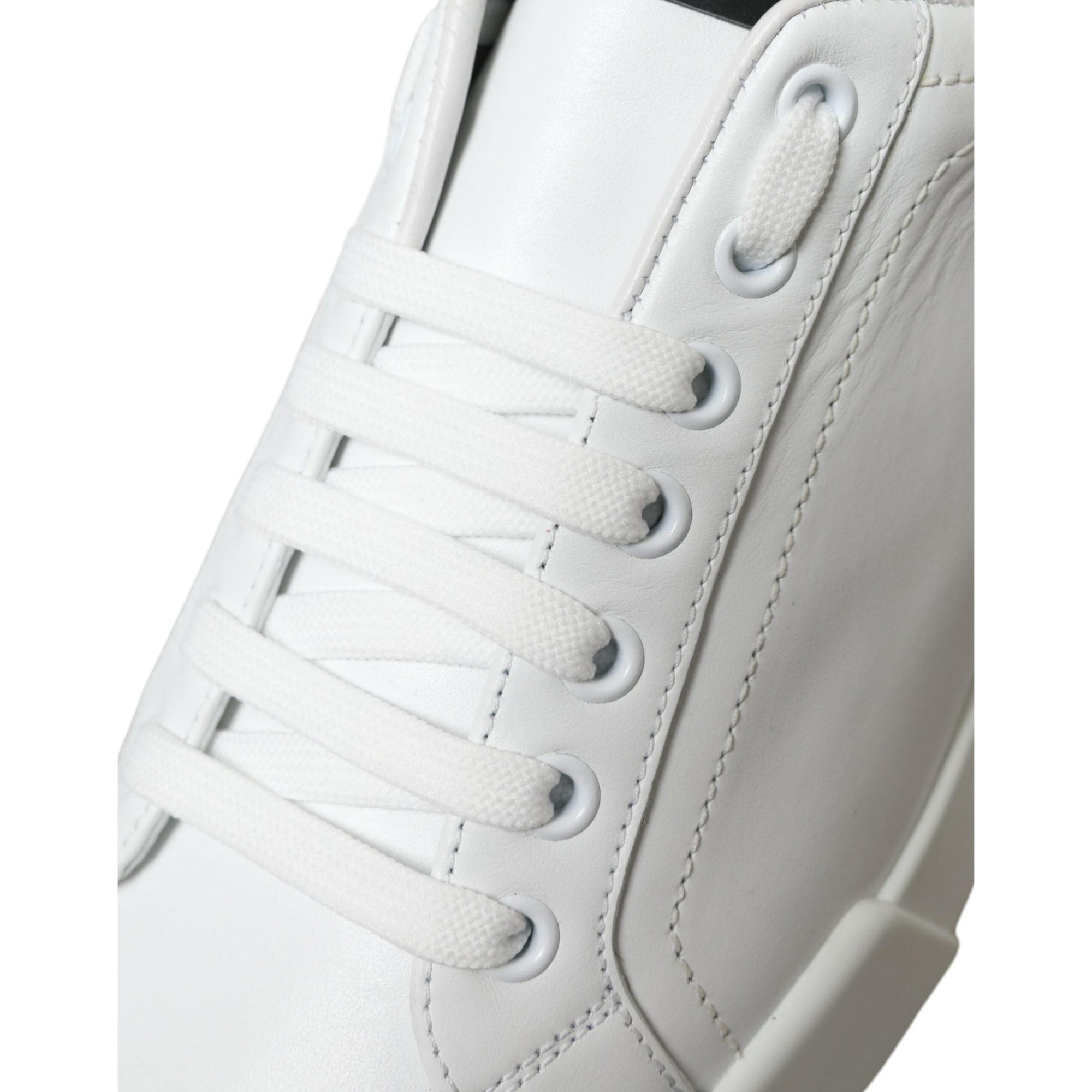 Dolce & Gabbana Elegant Portofino Calfskin Sneakers
