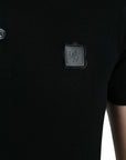 Dolce & Gabbana Elegant Black Cotton Polo Shirt