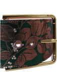 Dolce & Gabbana Multicolor High-Waist Statement Belt
