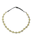Dolce & Gabbana Elegant Crystal-Embellished Leather Belt