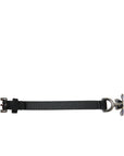 Dolce & Gabbana Elegant Crystal-Embellished Leather Belt