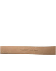 Dolce & Gabbana Elegant Black Leather Waist Belt with Logo Buckle