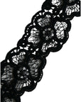 Dolce & Gabbana Elegant Off-White Lace-Trim Silk Blouse