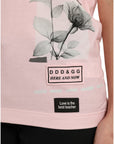 Dolce & Gabbana Chic Pink Floral Cotton Tee