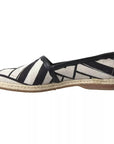 Dolce & Gabbana Elegant Striped Leather Espadrilles