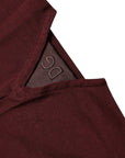 Dolce & Gabbana Elegant Maroon Cotton Blend Polo Tee