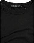 Dolce & Gabbana Elegant Embossed Logo Cotton Tee
