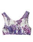 Dolce & Gabbana Elegant Floral Cropped Top