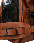 Balenciaga Elegant Crocodile Leather Crossbody Bag