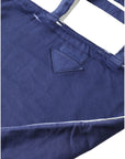 Prada Elegant Blue Tote Bag for Chic Outings