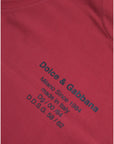 Dolce & Gabbana Red Leopard Print Sleeveless Tank T-shirt