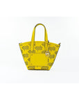 Michael Kors Kimber Small Daffodil Leather 2-in-1 Zip Tote Messenger Bag Purse