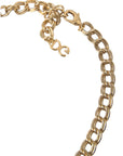 Dolce & Gabbana Gold Chain Rose Cross Strawberry Star Pendant Necklace