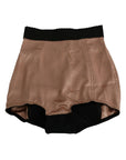 Dolce & Gabbana Silk High Waist Mini Hot Pants