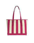 Michael Kors Jet Set Travel Large TZ Shoulder PVC Tote Bag Purse Pink