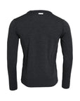 Dolce & Gabbana Dark Gray Wool Crew Neck Pullover Sweater