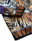 Dolce & Gabbana Multicolor Tiger Hooded Sweatshirt Sweater