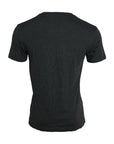Dolce & Gabbana Gray Logo Print Crewneck Short Sleeve T-shirt