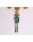 Dolce & Gabbana Elegant Gold Crystal Statement Necklace