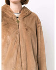Love Moschino Beige Polyester Women Coat