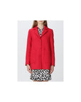 Love Moschino Chic Pink Wool Blend Jacket