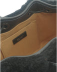 Jimmy Choo Black Leather Top Handle and Shoulder Bag