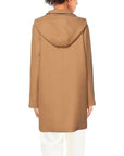 Love Moschino Brown Wool Women Coat