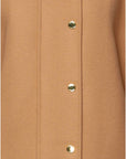 Love Moschino Brown Wool Women Coat