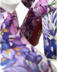 Dolce & Gabbana White Floral Jersey Stretch Boots Shoes