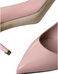 Dolce & Gabbana Light Pink Patent Leather Heels Pumps Shoes