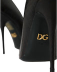 Dolce & Gabbana Multicolor Exotic Leather Heels Pumps Shoes