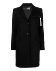 Love Moschino Black Wool Jackets & Coat
