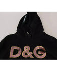 Dolce & Gabbana DG Sequined Hooded Pullover Sweater