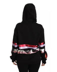 Dolce & Gabbana DG Sequined Hooded Pullover Sweater