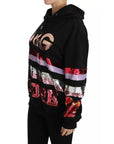 Dolce & Gabbana DG Sequined Hooded Pullover Sweater