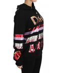 Dolce & Gabbana DG Sequined Hooded Pullover Sweater