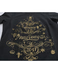 Dolce & Gabbana Elegant Gray Cotton Tee with Exclusive Print