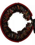 Dolce & Gabbana Multicolor Floral Wide Waist Carretto Belt